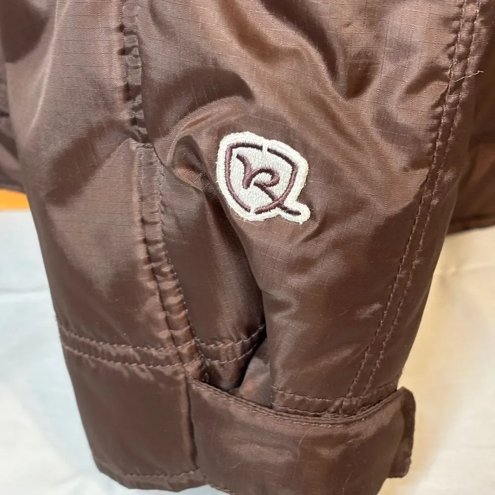 Rocawear Puffer Zip‎ Winter Jacket Brown Men 2XL